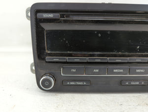 2011-2014 Volkswagen Jetta Radio AM FM Cd Player Receiver Replacement P/N:1K0 035 164 D Fits 2011 2012 2013 2014 2015 2016 OEM Used Auto Parts