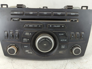 2012 Mazda 3 Radio AM FM Cd Player Receiver Replacement P/N:BGV4 66 AR0 Fits OEM Used Auto Parts