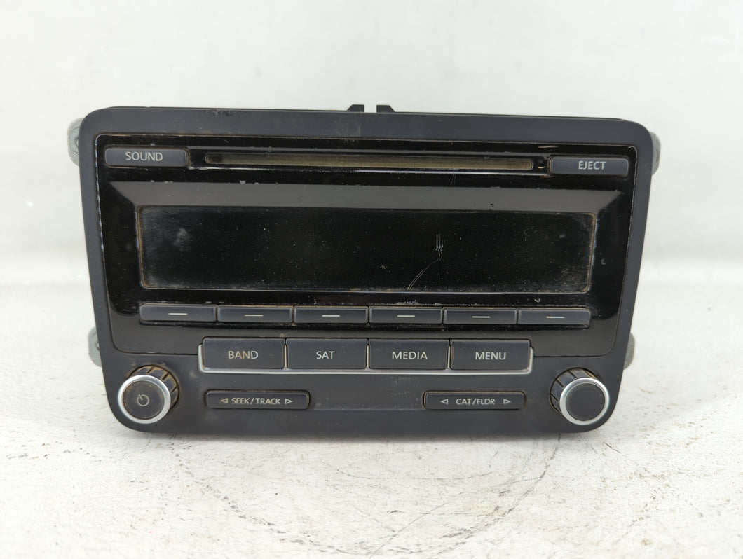 2014 Volkswagen Jetta Radio AM FM Cd Player Receiver Replacement P/N:1K0 035 164 F Fits 2013 2015 OEM Used Auto Parts