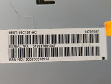 2010-2012 Ford Fusion Radio AM FM Cd Player Receiver Replacement P/N:9E5T-19C157-AC Fits 2010 2011 2012 OEM Used Auto Parts