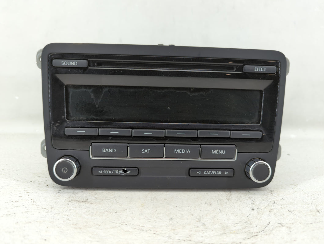 2012-2015 Volkswagen Passat Radio AM FM Cd Player Receiver Replacement P/N:1K0 035 164 F Fits 2011 2012 2013 2014 2015 2016 OEM Used Auto Parts