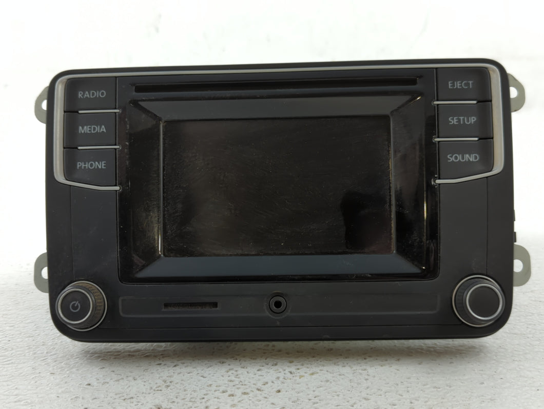 2017 Volkswagen Jetta Radio AM FM Cd Player Receiver Replacement P/N:561 035 150 A Fits OEM Used Auto Parts