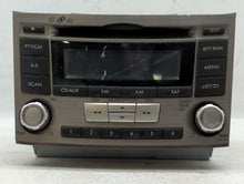 2012-2014 Subaru Legacy Radio AM FM Cd Player Receiver Replacement P/N:86201AJ61A Fits 2012 2013 2014 OEM Used Auto Parts