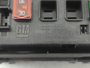 2011-2014 Chevrolet Cruze Fusebox Fuse Box Panel Relay Module P/N:9698203 Fits 2011 2012 2013 2014 OEM Used Auto Parts