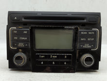 2011 Hyundai Sonata Radio AM FM Cd Player Receiver Replacement P/N:96180-3Q000 Fits OEM Used Auto Parts