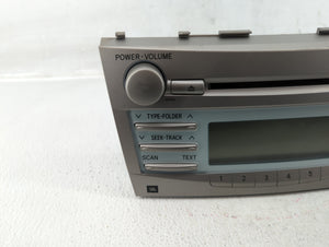 2007-2009 Toyota Camry Radio AM FM Cd Player Receiver Replacement P/N:86120-06191 Fits 2007 2008 2009 OEM Used Auto Parts