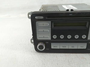 2006-2009 Volkswagen Jetta Radio AM FM Cd Player Receiver Replacement P/N:1K0 035 161 B Fits 2006 2007 2008 2009 OEM Used Auto Parts