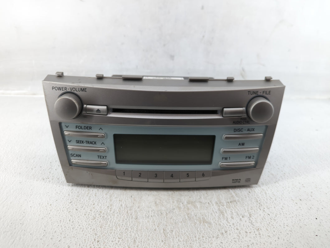 2007-2009 Toyota Camry Radio AM FM Cd Player Receiver Replacement Fits 2007 2008 2009 OEM Used Auto Parts