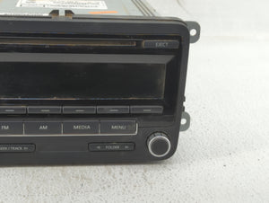 2011-2014 Volkswagen Jetta Radio AM FM Cd Player Receiver Replacement P/N:1K0 035 164 D Fits 2011 2012 2013 2014 2015 2016 OEM Used Auto Parts