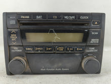 2005 Mazda Tribute Radio AM FM Cd Player Receiver Replacement P/N:5T2T-18C869-AB Fits 2006 2007 OEM Used Auto Parts