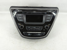 2014-2016 Hyundai Elantra Radio AM FM Cd Player Receiver Replacement P/N:96170-3X156GU Fits 2014 2015 2016 OEM Used Auto Parts