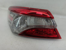 2018-2022 Toyota Camry Tail Light Assembly Passenger Right OEM Fits 2018 2019 2020 2021 2022 OEM Used Auto Parts