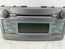 2007-2009 Toyota Camry Radio AM FM Cd Player Receiver Replacement P/N:86120-33890 Fits 2007 2008 2009 OEM Used Auto Parts