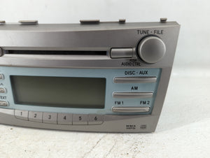 2007-2009 Toyota Camry Radio AM FM Cd Player Receiver Replacement P/N:86120-33890 Fits 2007 2008 2009 OEM Used Auto Parts