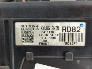 2016-2019 Kia Optima Fusebox Fuse Box Panel Relay Module P/N:91294-D4013 Fits 2016 2017 2018 2019 OEM Used Auto Parts