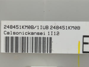 2011-2014 Nissan Juke Climate Control Module Temperature AC/Heater Replacement P/N:248451KM0B Fits 2011 2012 2013 2014 OEM Used Auto Parts