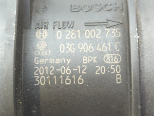 2009-2014 Volkswagen Jetta Mass Air Flow Meter Maf