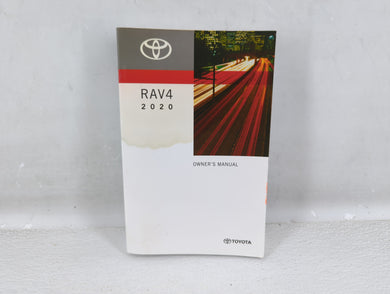 2020 Toyota Rav4 Owners Manual Book Guide P/N:01999-42C69 OEM Used Auto Parts