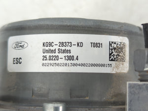 2019-2020 Ford Fusion ABS Pump Control Module Replacement P/N:KG9C-2B373-KD Fits 2019 2020 OEM Used Auto Parts