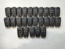 Lot of 25 Chevrolet Keyless Entry Remote Fob MIXED FCC IDS MIXED PART