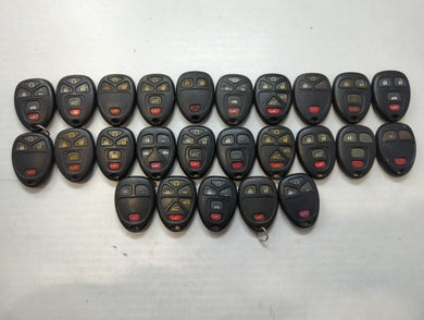 Lot of 25 Chevrolet Keyless Entry Remote Fob OUC60270 | OUC60221 MIXED