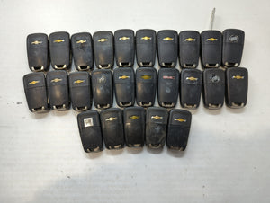 Lot of 25 Chevrolet Keyless Entry Remote Fob MIXED FCC IDS MIXED PART