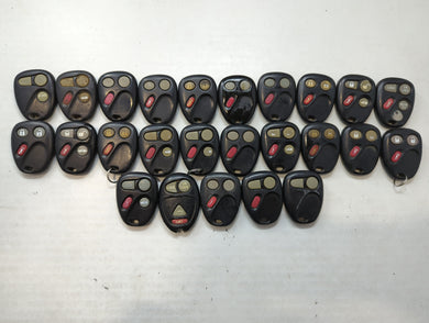 Lot of 25 Chevrolet Keyless Entry Remote Fob MYT3X689B | KOBELEAR1XT |