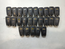 Lot of 25 Chevrolet Keyless Entry Remote Fob MIXED FCC IDS MIXED PART