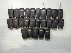 Lot of 25 Chevrolet Keyless Entry Remote Fob MIXED FCC IDS MIXED PART