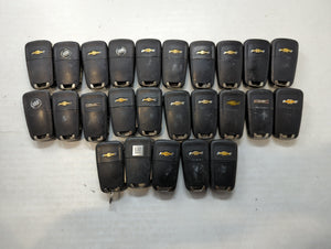 Lot of 25 Chevrolet Keyless Entry Remote Fob MIXED FCC IDS