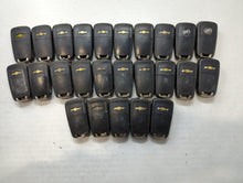 Lot of 25 Chevrolet Keyless Entry Remote Fob MIXED FCC IDS MIXED PART