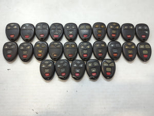 Lot of 25 Chevrolet Keyless Entry Remote Fob OUC60270 | OUC60221 MIXED