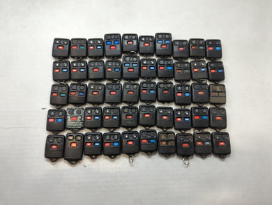 Lot of 50 Ford Keyless Entry Remote Fob MIXED FCC IDS MIXED PART NUMBERS