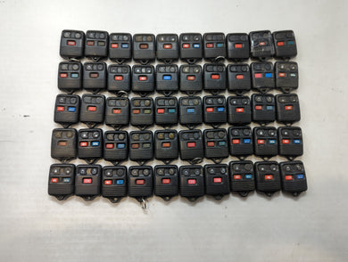 Lot of 50 Ford Keyless Entry Remote Fob MIXED FCC IDS MIXED PART NUMBERS