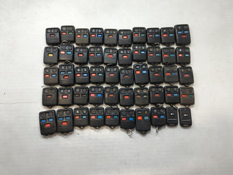 compare product Lot of 50 Ford Keyless Entry Remote Fob MIXED FCC IDS MIXED PART NUMBERS