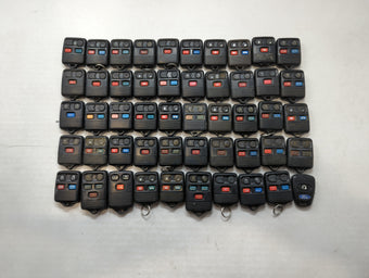 compare product Lot of 50 Ford Keyless Entry Remote Fob MIXED FCC IDS MIXED PART NUMBERS