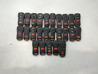 Lot of 25 Nissan Keyless Entry Remote Fob CWTWB1U821 | CWTWB1U429 |