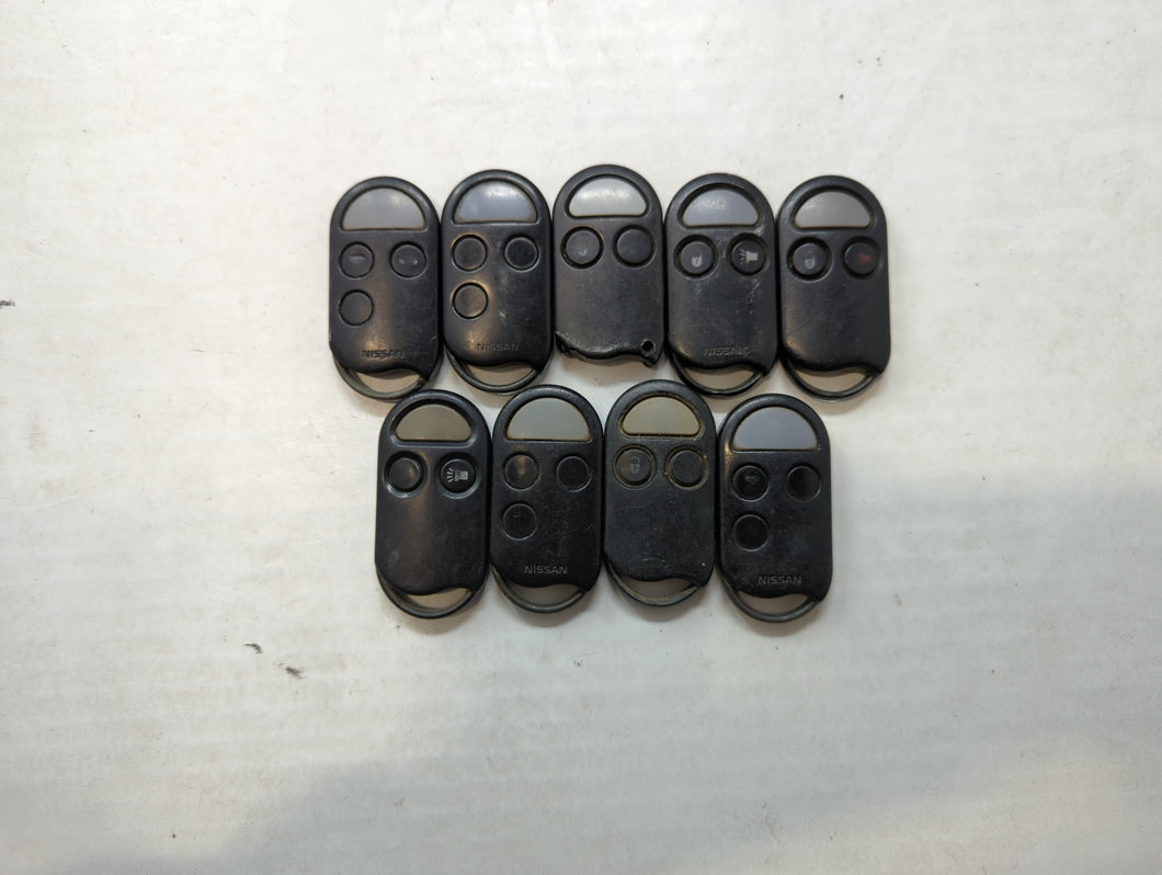 Lot of 10 Nissan Keyless Entry Remote Fob KOBUTA3T