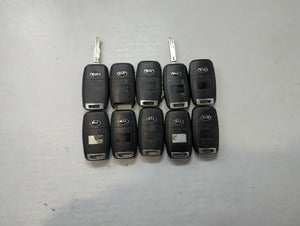 Lot of 10 Kia Keyless Entry Remote Fob MIXED FCC IDS MIXED PART NUMBERS