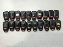 Lot of 20 Hyundai Keyless Entry Remote Fob MIXED FCC IDS MIXED PART