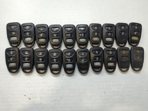 Lot of 20 Hyundai Keyless Entry Remote Fob MIXED FCC IDS MIXED PART