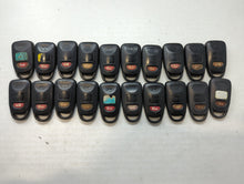 Lot of 20 Hyundai Keyless Entry Remote Fob MIXED FCC IDS MIXED PART