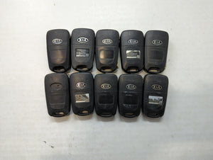 Lot of 10 Kia Keyless Entry Remote Fob MIXED FCC IDS MIXED PART NUMBERS