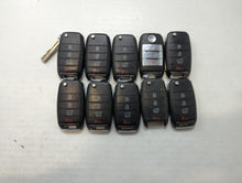 Lot of 10 Kia Keyless Entry Remote Fob MIXED FCC IDS MIXED PART NUMBERS