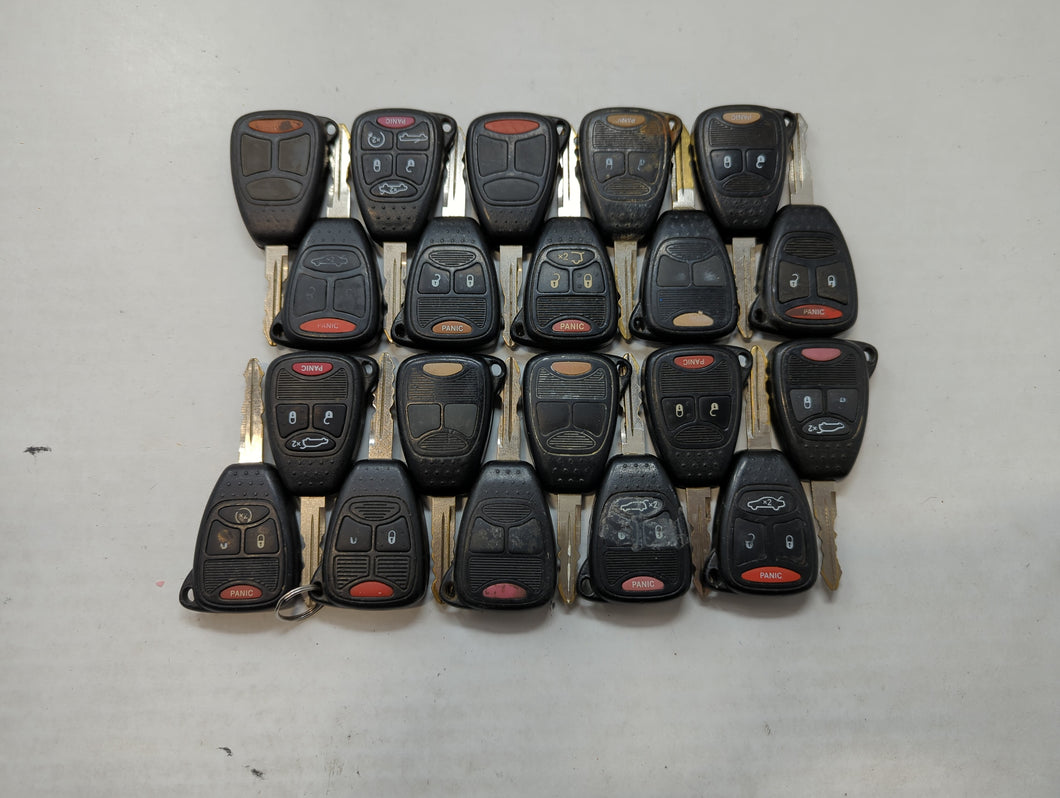 Lot of 20 Dodge Keyless Entry Remote Fob OHT692715AA | M3N5WY72XX |