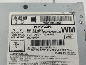 2013-2014 Nissan Murano Radio AM FM Cd Player Receiver Replacement P/N:25195 3LZ0C Fits 2013 2014 2015 OEM Used Auto Parts