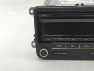 2014 Volkswagen Jetta Radio AM FM Cd Player Receiver Replacement P/N:1K0 035 164 F Fits 2013 2015 OEM Used Auto Parts