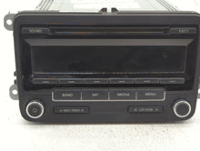 2014 Volkswagen Jetta Radio AM FM Cd Player Receiver Replacement P/N:1K0 035 164 F Fits 2013 2015 OEM Used Auto Parts