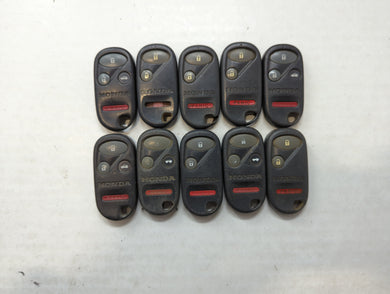 Lot of 10 Honda Keyless Entry Remote Fob NHVWB1U523 MIXED PART NUMBERS