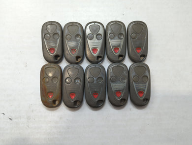 Lot of 10 Acura Keyless Entry Remote Fob MIXED FCC IDS MIXED PART NUMBERS